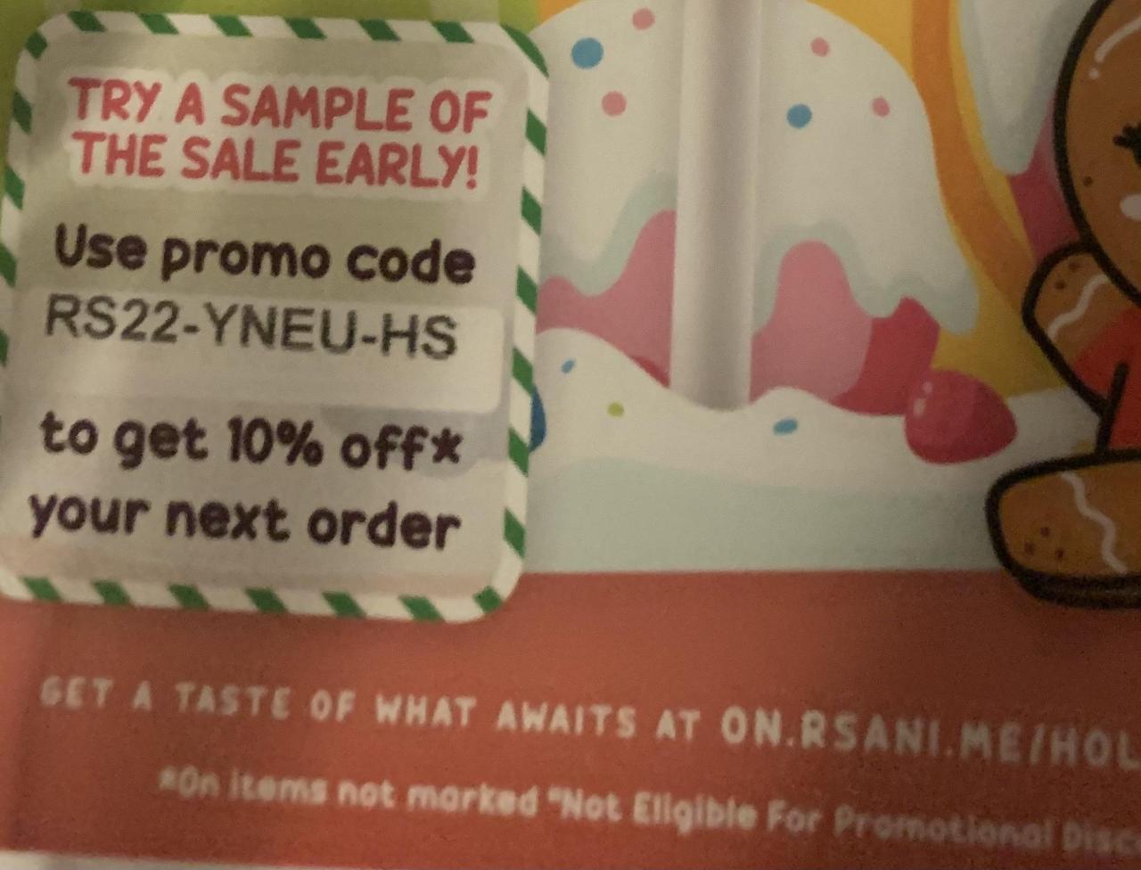 H & r coupon