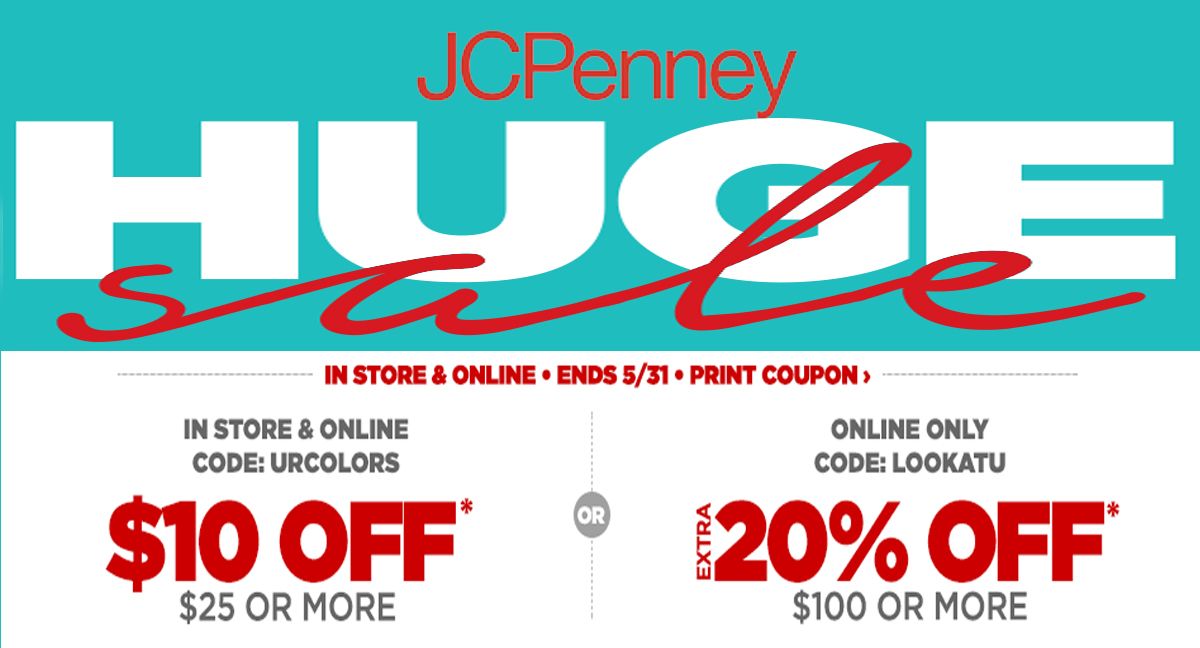 Extra 30% off at JCPenney, or online via promo code FRIENDS4 #jcpenney ...