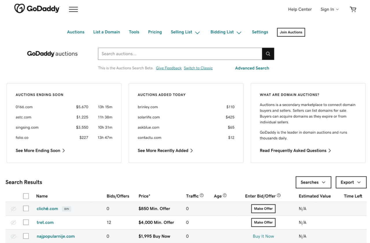 How To Buy a Domain Name From Godaddy - 4 Simple Steps - TheBloggingTime How To Buy a Domain Name From Godaddy - 4 Simple Steps - TheBloggingTime