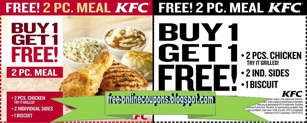 Printable Coupons 2020: Kfc Coupons
