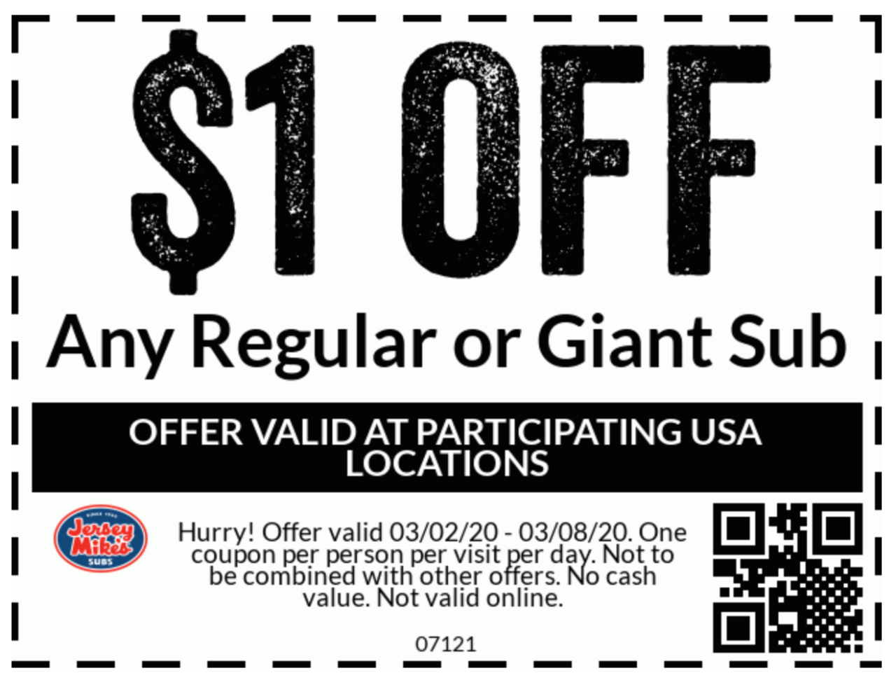 Does Jersey Mike's Subs offer a loyalty or rewards program? — Knoji