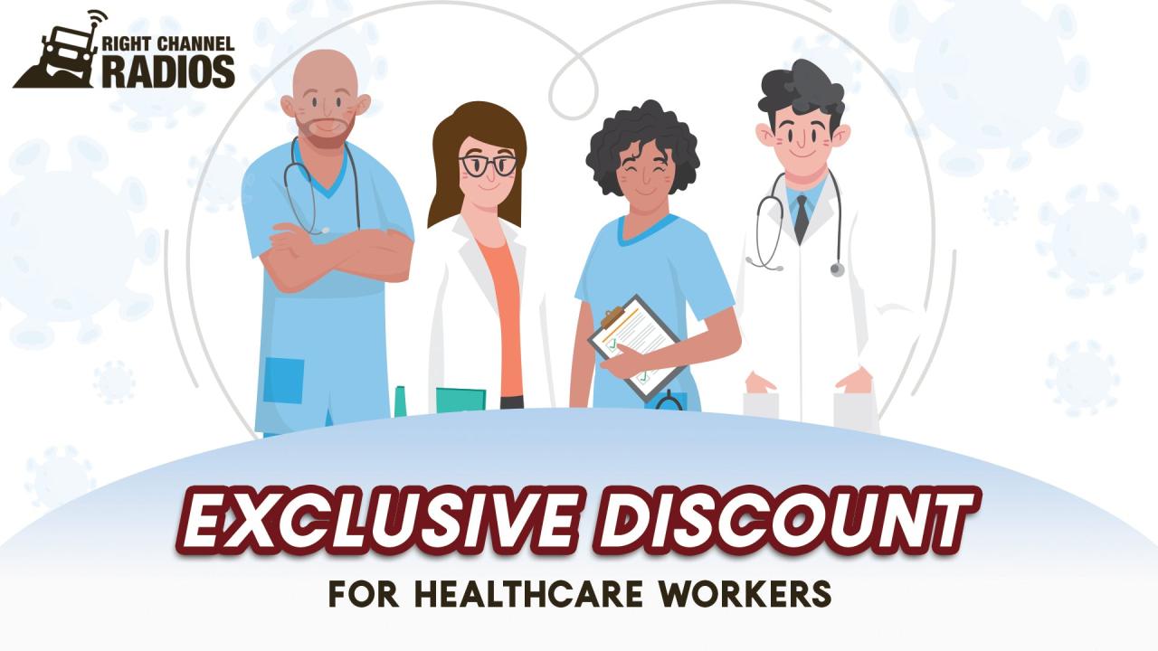 Hero Discount - Healthcare Workers – Right Channel Radios