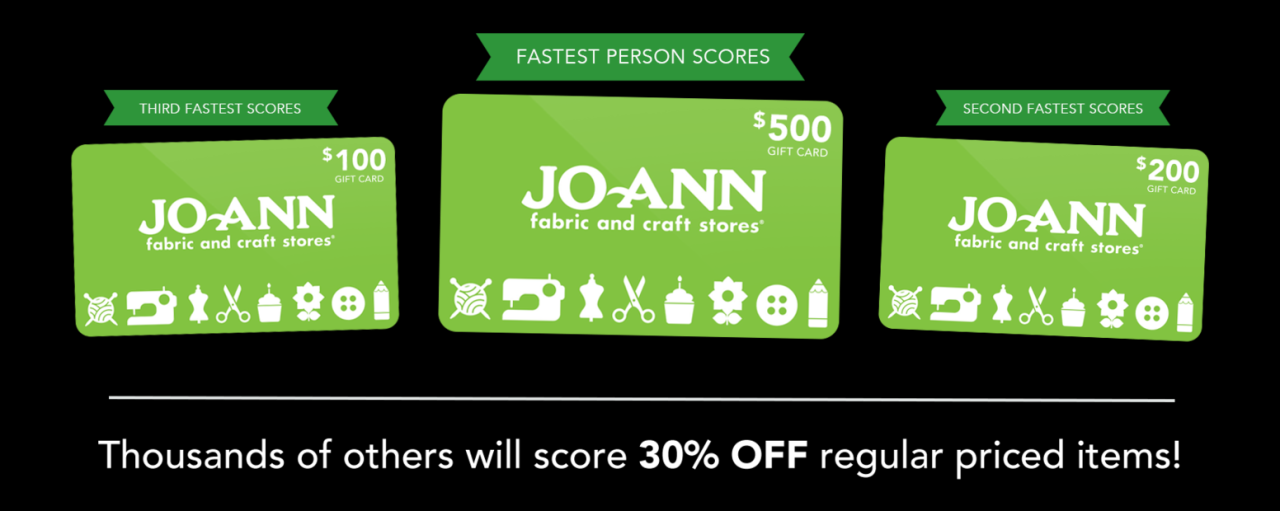 Printable Joann Fabric Coupons