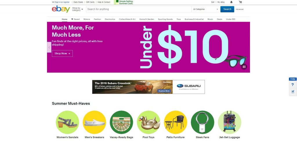 How To Shop On eBay