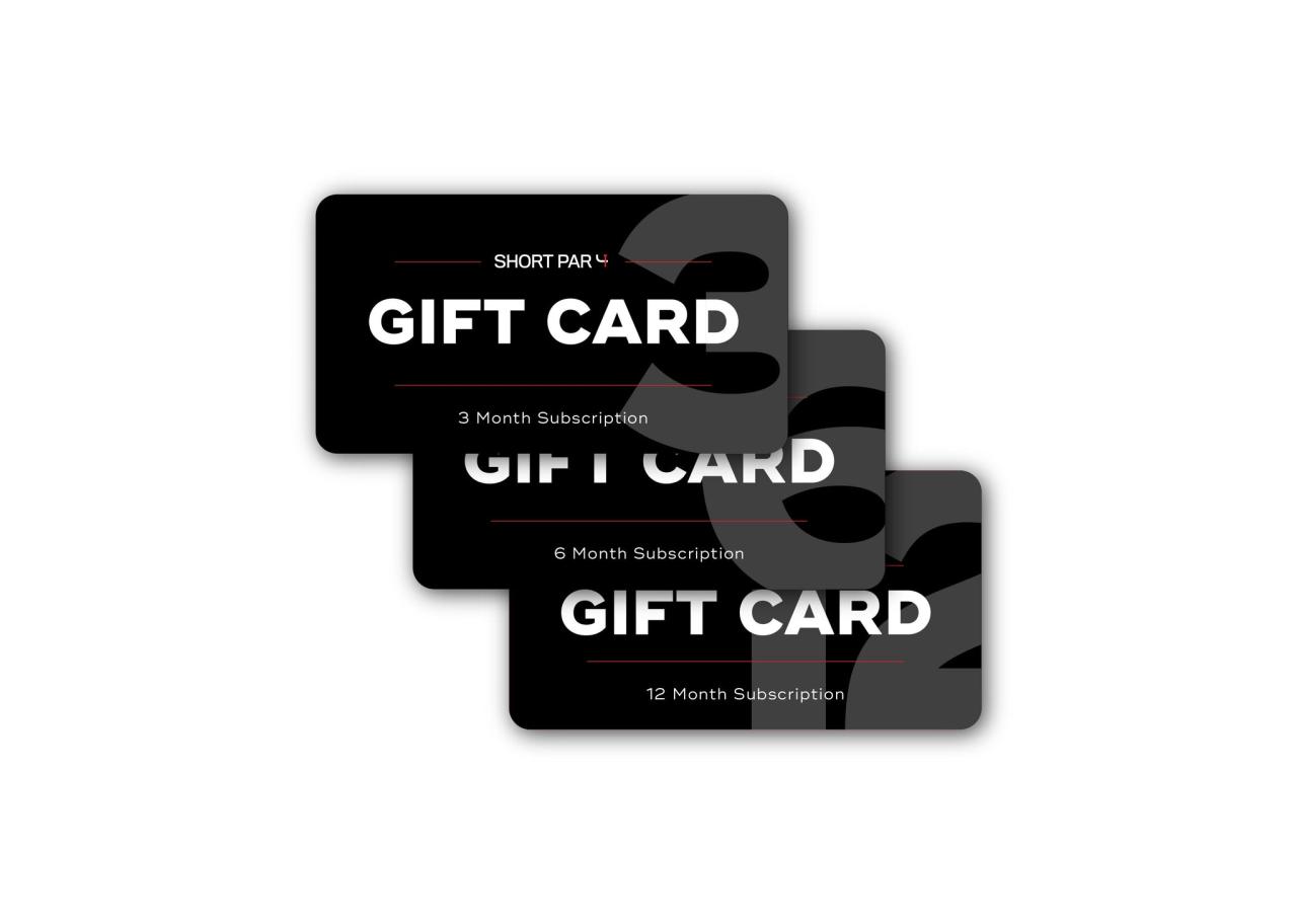 Gift Cards – Short Par 4