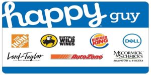 Happy gift card redemption made simple and enjoyable