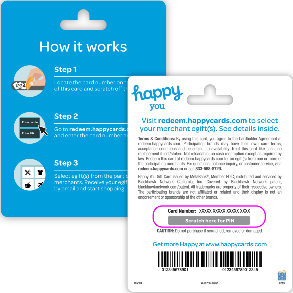 Happy Gift Card Balance - Randa Carolyne