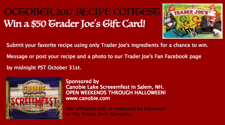 Win a Trader Joes Gift Card in our Recipe Contest - Trader Joe's Fan Win a Trader Joes Gift Card in our Recipe Contest - Trader Joe's Fan