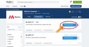 Redeem Coupon In Myntra For Great Savings And Deals
