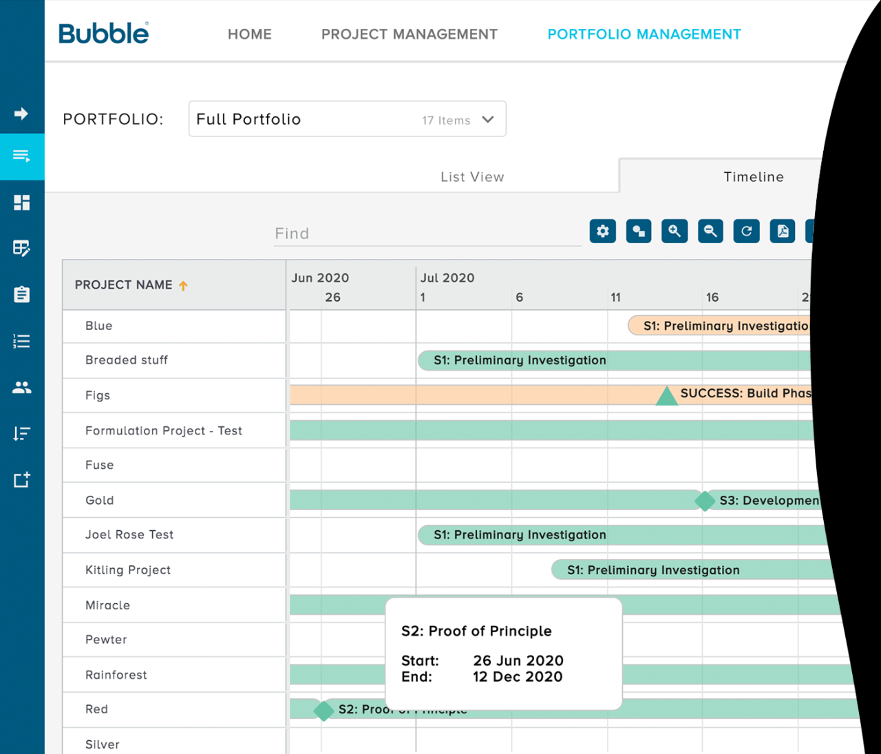 Portfolio Management Tools – Bubble PPM Software Portfolio Management Tools – Bubble PPM Software