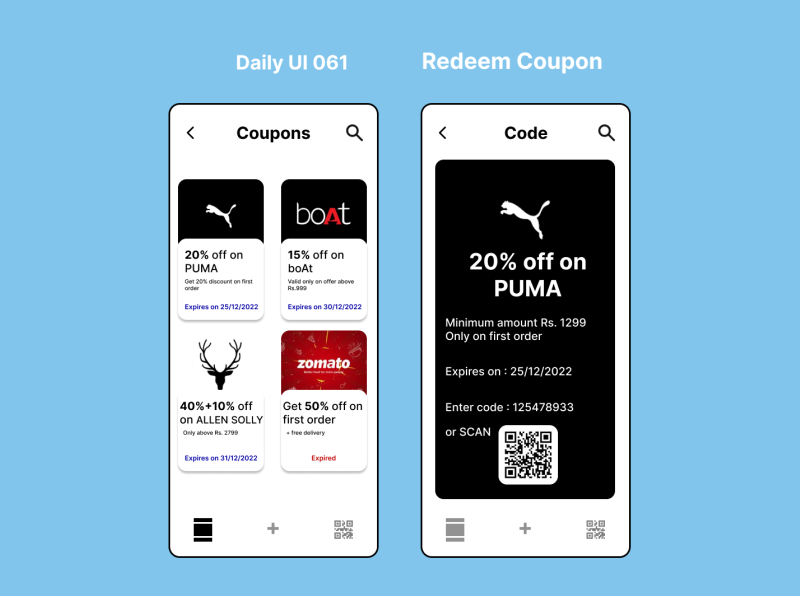 Redeem Coupon by Deepanshu Jhariya on Dribbble
