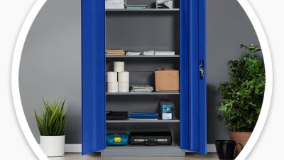 Garage storage cabinet
