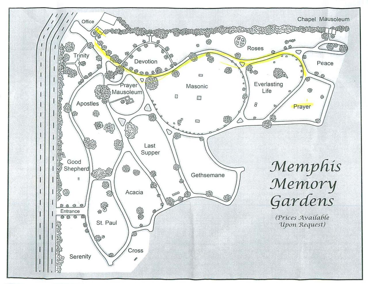 Memphis Memorial Garden Map | Fasci Garden Memphis Memorial Garden Map | Fasci Garden