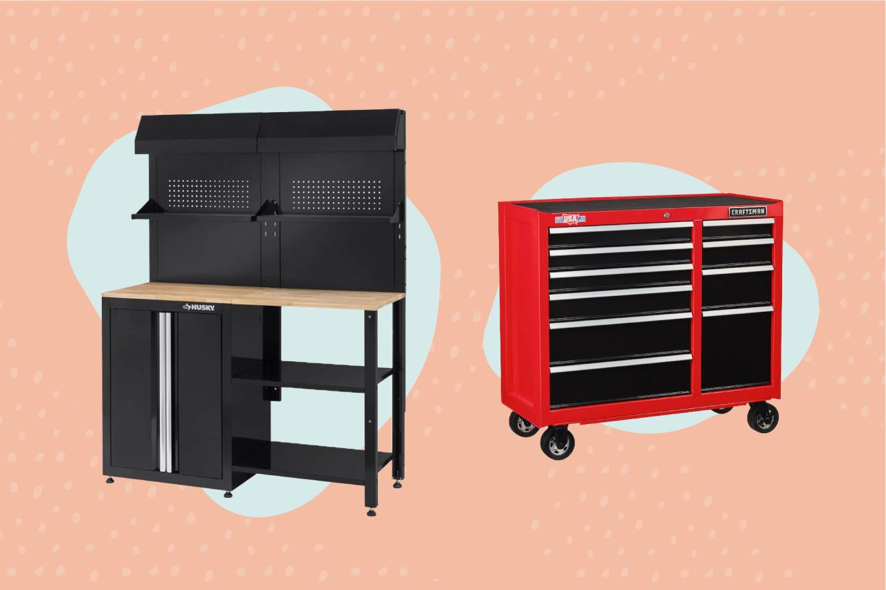 Garage storage systems