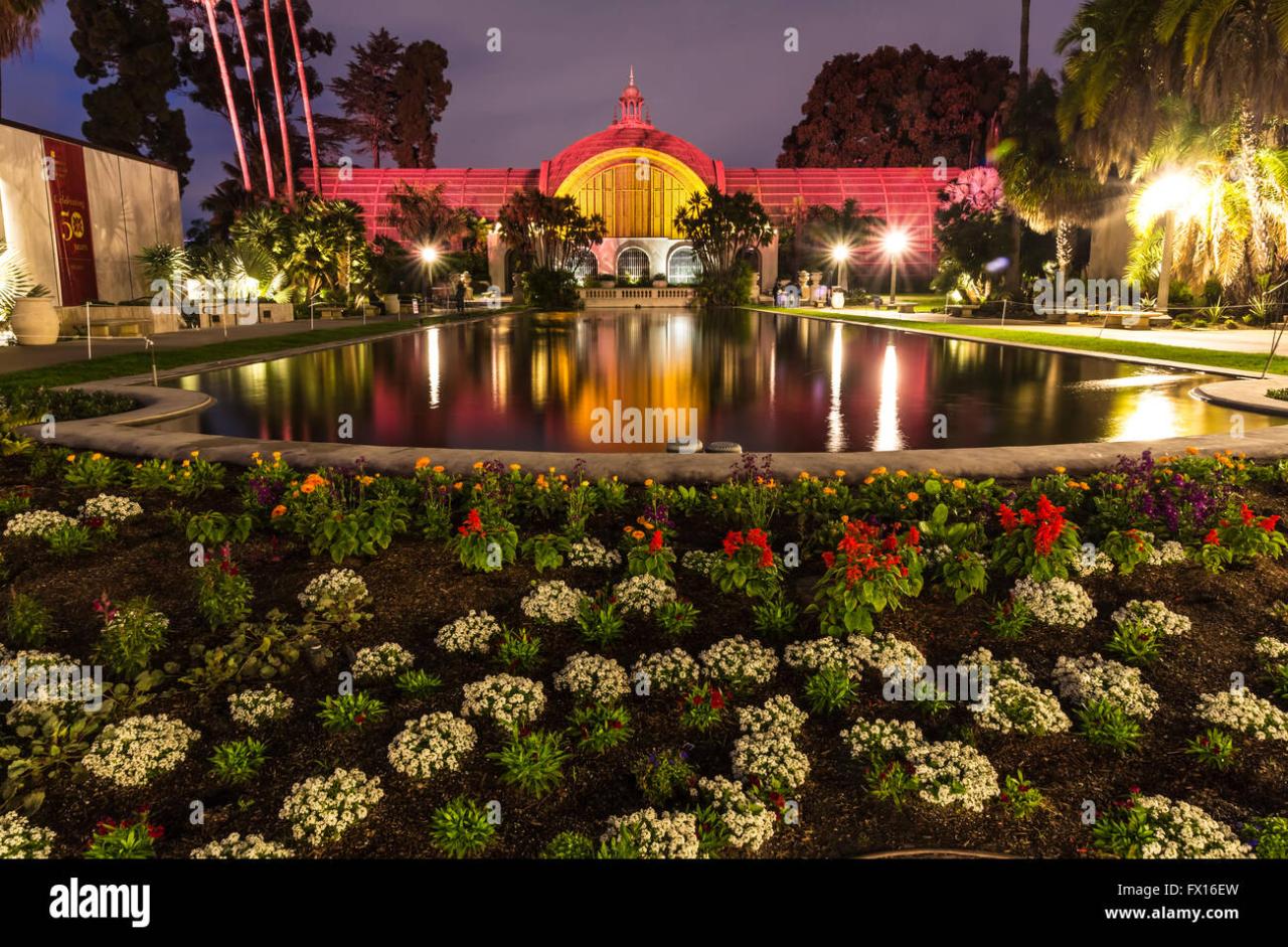 balboa park botanical garden building in san diego ca Stock Photo - Alamy