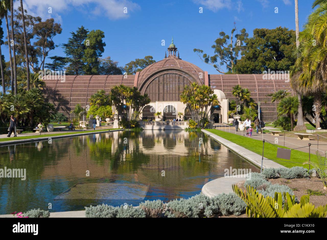Botanical Gardens, Balboa Park, San Diego, California, USA Stock Photo ...