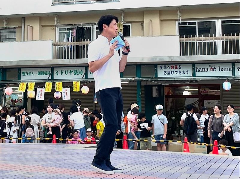 今日は昼まで能勢町で過ごし、午後からは地元の夏祭りへ。 - 足立康史（アダチヤスシ） ｜ 選挙ドットコム