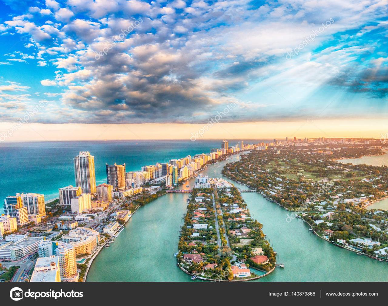 Miami Skyline Facebook Cover