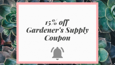 Gardeners Supply Coupon Code 2024 - Saba Morissa