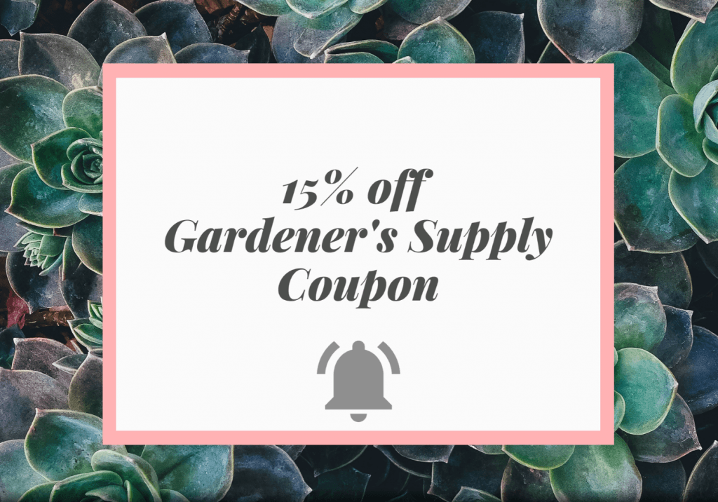 Gardeners Supply Coupon Code 2024 - Saba Morissa