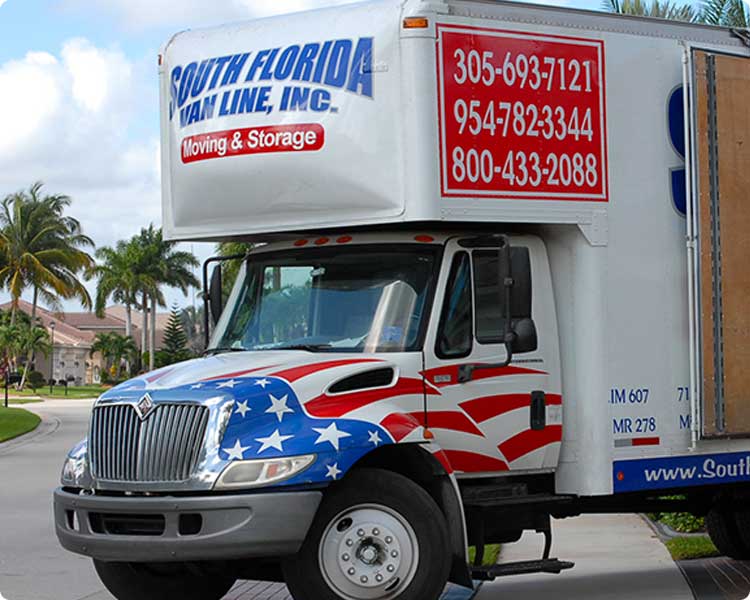 Moving services storage