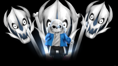 Sans the easiest boss Wallpaper by Jylenox on DeviantArt