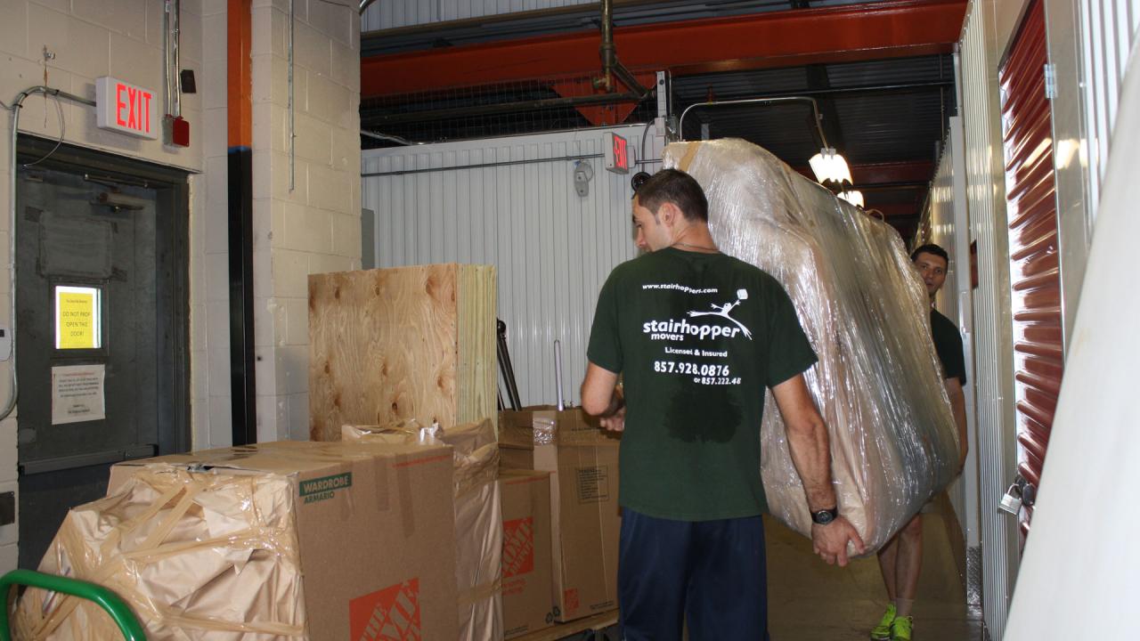 Moving storage boston