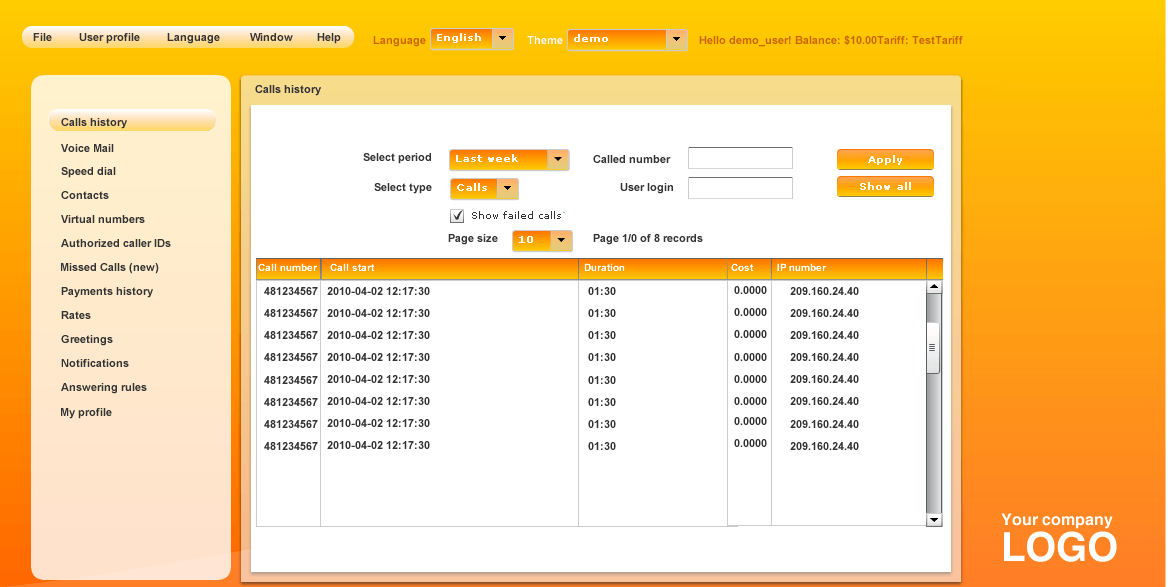 Voip computer software